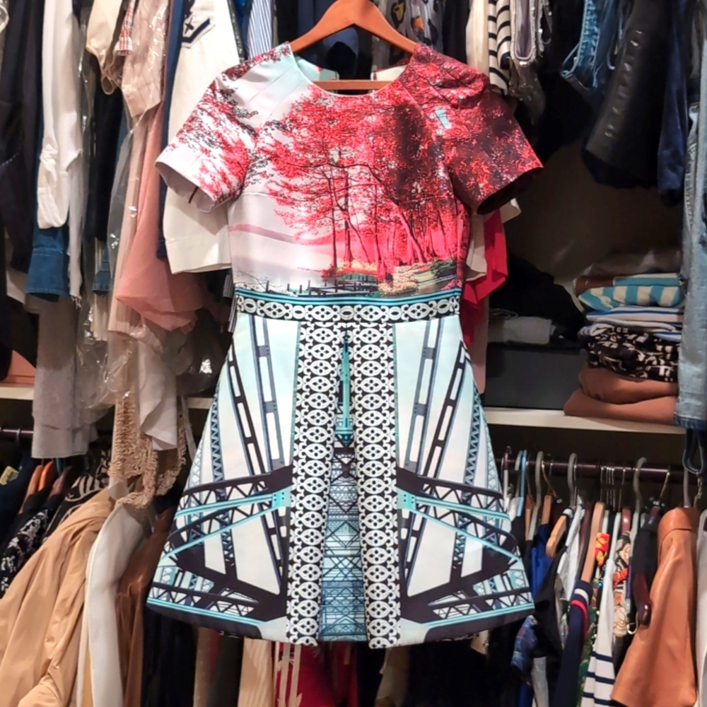 Mary Katrantzou runaway dress
